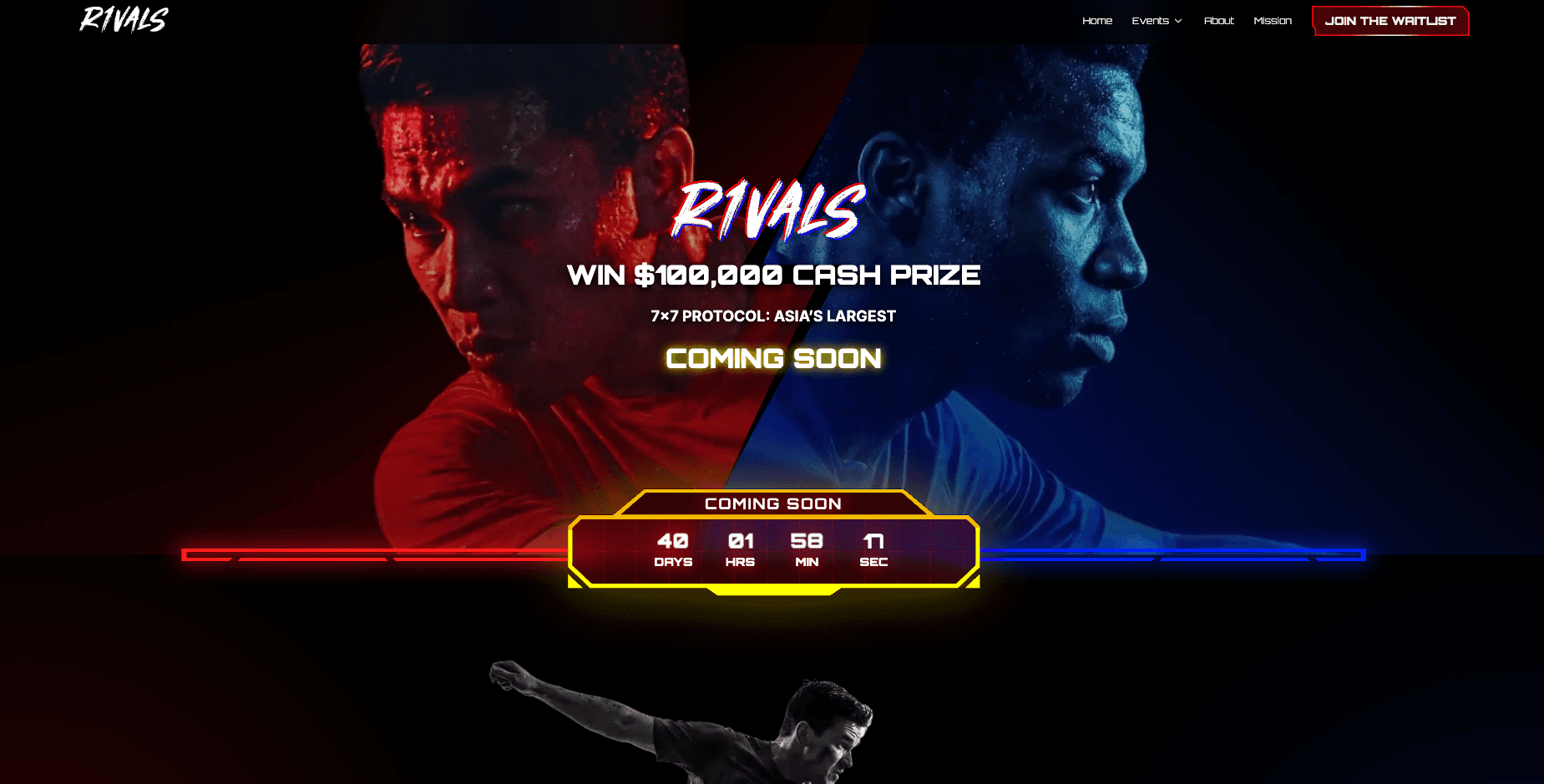 R1VALS football tournament platform for Asia