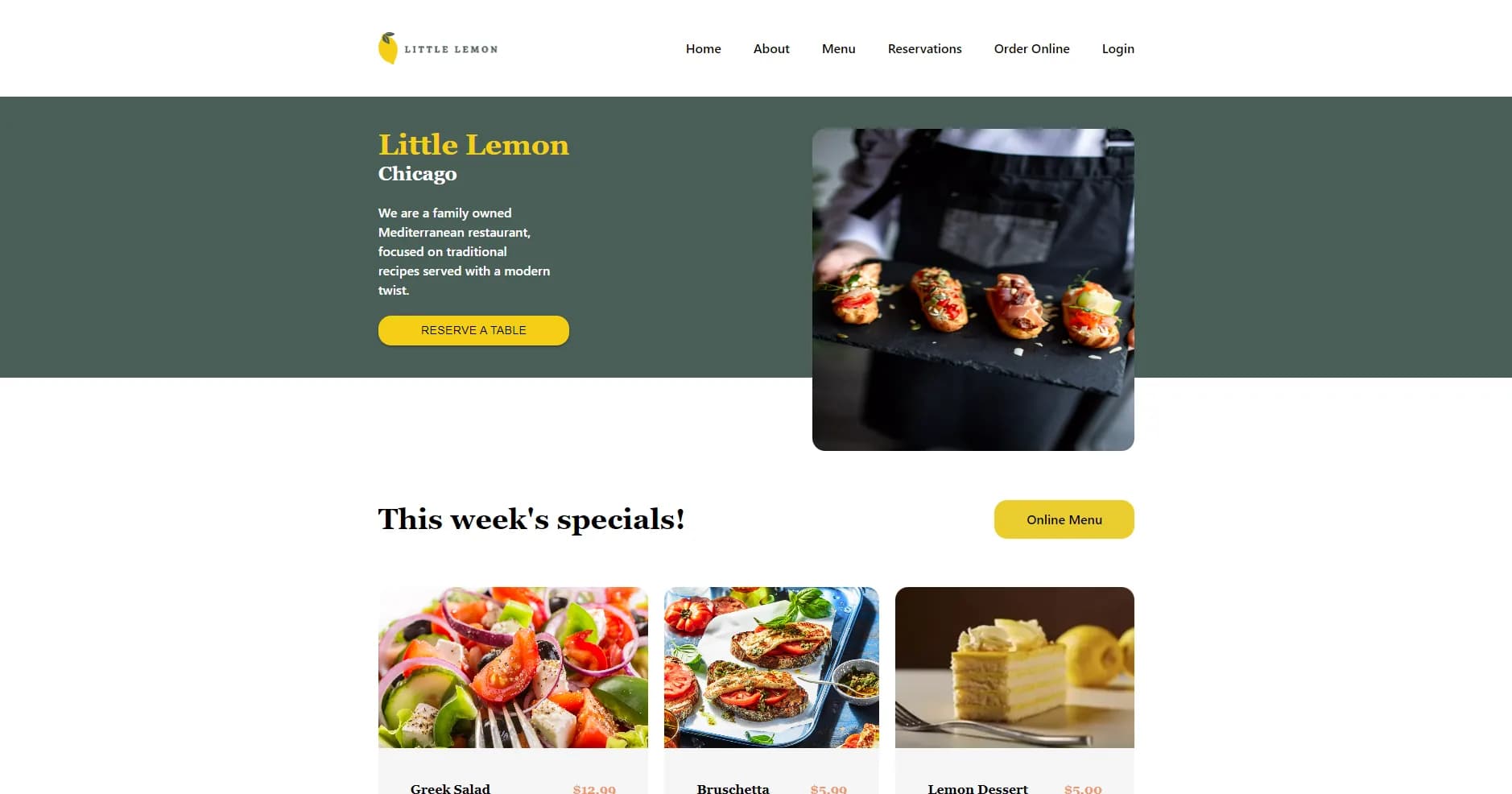 Meta's Little Lemon Capstone