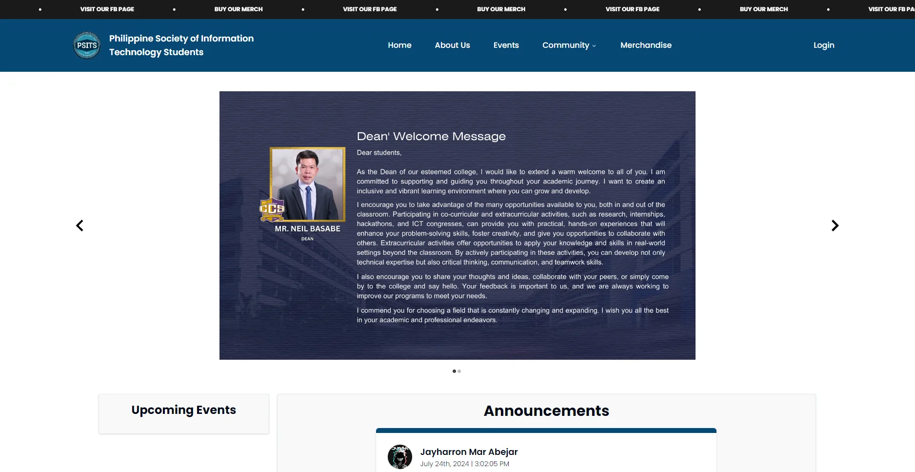 University of cebu psits portal homepage